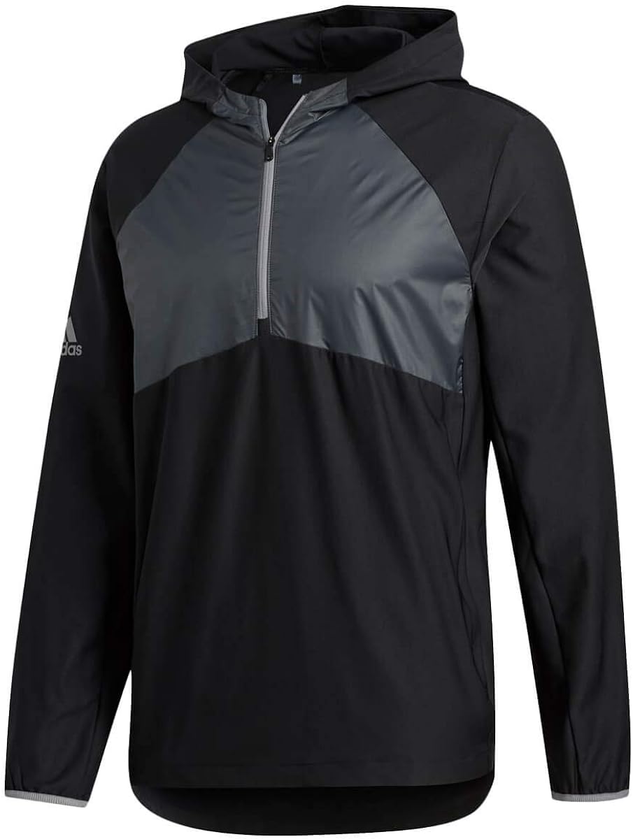 adidas Golf Mens 2020 Packable Hooded Zip Stretch Wind Jacket Amazon.co.uk Clothing