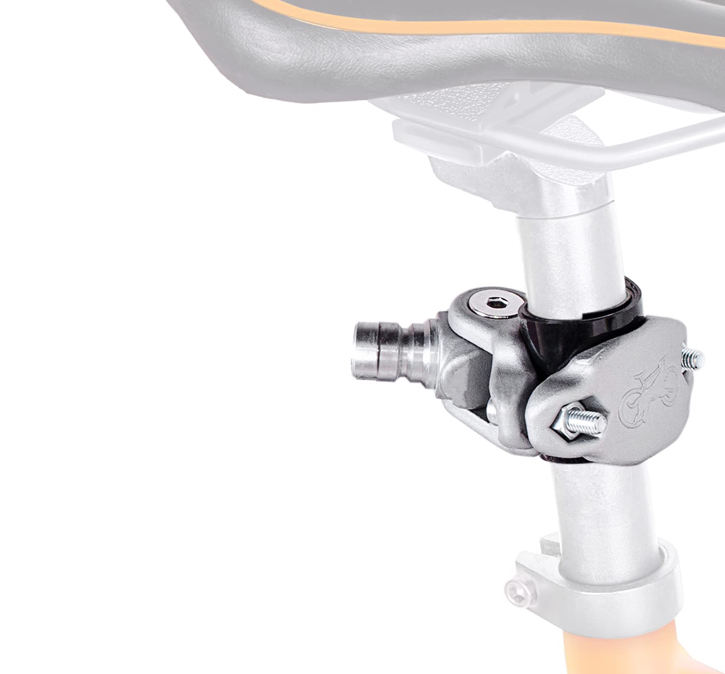 MALABI - EasyRide Dog Bike Rotating Post Clamp Bike Attachment