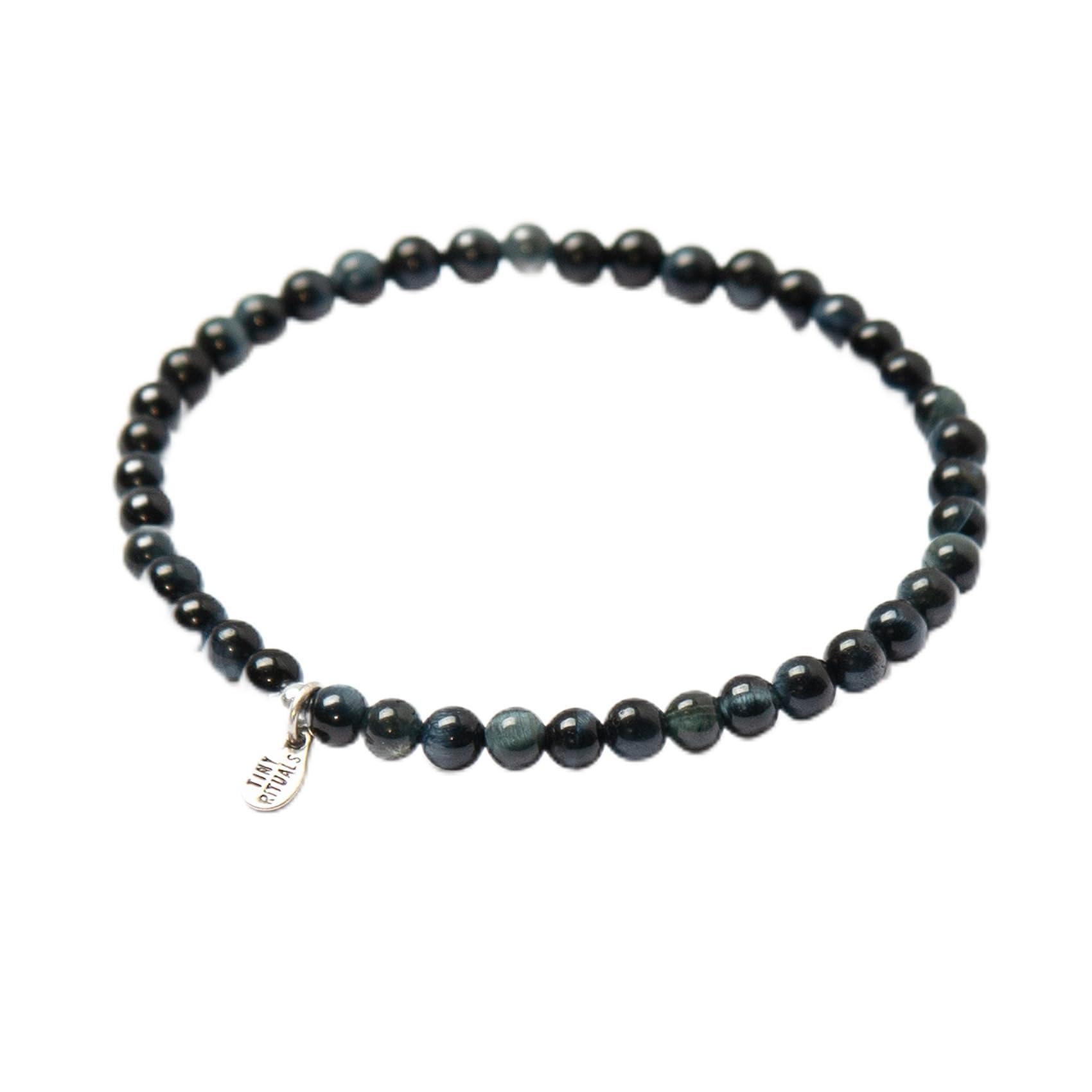 Tiny Rituals Blue Tiger Eye Bracelet for Women