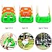 ANCHEER 3-in-1 Swing Seat for Kids 6 Months up, Anti-Flip Snug & Detachable Kids to Teens Swing Seat for Outside Playground Green