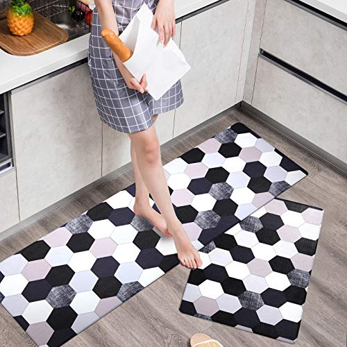 U'Artlines Anti Fatigue Kitchen Floor Mat, Comfort Heavy Duty Standing
