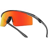 SCVCN Cycling Glasses Sports Sunglasses for Men Women, UV400 Protection Running MTB Bicycle Mountain Bike Glasses