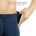 David Archy Men's Breathable Bamboo Rayon Boxer Briefs with Fly in 4 Pack (M, Navy Blue)