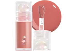 Kaja Lip Plumping - Juicy Glass 07 Fig Smoothie | Hydrating, Feel Plumped and Lightweight with Vitamin Tree Fruit Oil, Vegan, Cruelty-Free, Clear Tint Stain Shine Gloss Plumper, Long Lasting
