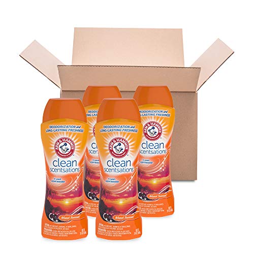 Arm & Hammer Clean Scentsations in-wash Scent Booster - Maui Sunset 24 Oz, 4 Count