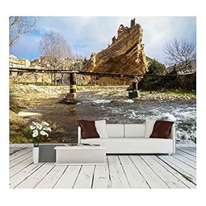 Scenic Landscape at Autol, Logrono, Castilla Y Leon, Spain - Removable Wall Mural | Self-Adhesive Large Wallpaper - 66x96 inches