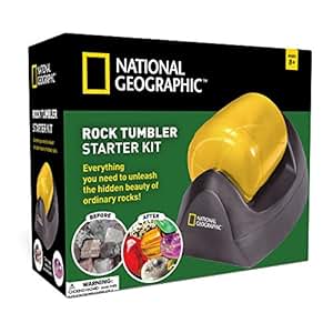 National Geographic Rock Tumbler Starter Science Kit, Rock Tumblers
