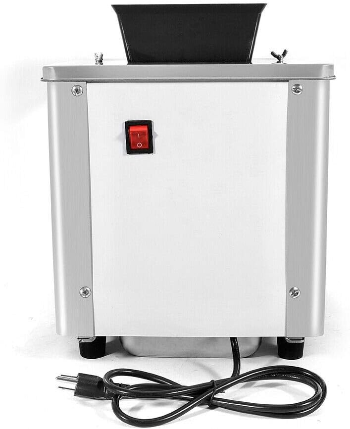 WINUS 110V Meat Cutter,Commercial Electric Meat Slicing Shredding Cutting Machine Meat Cutter Slicers 3.5mm US Stock