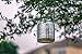 Solar Mercury Glass Mason Jar - 2 Pack Sunwind Silver Table Lamp Hanging Indoor Outdoor Lights for Garden, Patio Decoration(Silver)