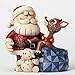 Rudolph Traditions by Jim Shore RRNJS FIG Santa & Rudolph W/L Figurine
