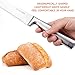 Serrated Bread Slicer Knife,Augymer Professional Stainless Steel Cake Slicing Knives