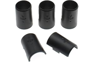 LBTODH 8 Pairs Wire Shelving Shelf Lock Clips for 3/4" Post Shelf Clips Plastic Shelving Replacements for Wire Shelving System