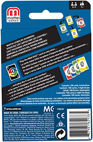 instrucciones del juego de cartas dos
