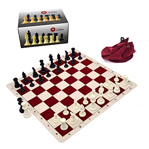 Wholesale ChessSilicone Chess Set (Silicone Board, Silicone Chess Pieces, Drawstring Bag)