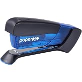 PaperPro Compact Classic Stapler, 15 Sheet, 80% Easier Stapling, Blue | One-Finger Technology, 80% Easier Stapling, 15 Sheet Capacity, 105 Staples Included, Compact Design