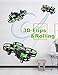 Dwi Dowellin Mini Drone Crash Proof RC Small Quadcopter One Key Take Off Landing Flips Rolls Nano Drones Toy for Kids Beginners Children Boys and Girls, Green