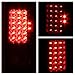 Euro LED Style Tail Light for Ford F150 Styleside 97-03 - F150 F250 F350 F450 99-07 - Black Smoke