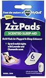 ZzzPads Scented Sleep-Aid Refill Pads for ZzzQuill Plugged in Sleep Enhancer, 6 pads