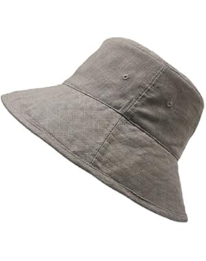 Unisex Men Women Solid Foldable Casual Sun Protection Wide Brim Bucket Hat