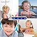 BuddyPhones Wave, Foldable Waterproof Bluetooth Headphones, SafeAudio Volume-Limiting Options 75/85/94dB, Works Wired or Wireless, for Toddlers to Young Adults by Onanoff (Unicorn)