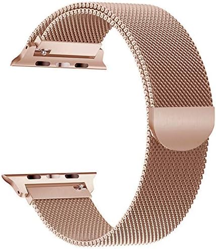 GEEP Compatible with Apple Watch Band 38mm 42mm Milanese Loop for iwatch Band 40mm 44mm Series 4 Series 3 Series 2