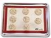Silicone Baking Mats By Noella  Set of 2 Non Stick, Non Skid, Heat Resistant Pastry Mats  Work As Cookie Sheets  Professional Grade Baking Sheets of the Best Quality