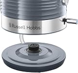 Russell Hobbs Inspire Electric 1.7L Cordless Kettle Grey 3KW Fast Boil view 6