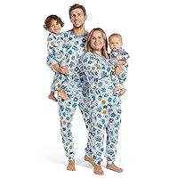 The Children's Place baby girls Family Matching Christmas Holiday Sets, Snug Fit 100% Cotton, Adult, Big Kid, Toddler, Pajama Set, Hanukkah, Small US