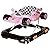 Dream On Me Victory Lane Baby Activity Walker, Pink with BONUS Hypoallergenic, Unscented Baby Wipes, 128 Count
