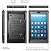Fire HD 8 Case, [Heavy Duty] i-Blason Fire HD 8 2016 6th Generation Armorbox [Dual Layer] Hybrid Full-body Protective Kickstand Compatible Case with Front Cover and Build in Screen Protector (Black)
