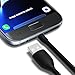 Micro USB Cable,Coeuspow Durable Silicone USB Charge Data Sync Cable for Samsung Galaxy S6/5 Note HTC Nokia Motorola Lg Google Nexus, Android Smartphone and Tablet-2Pack 6 Inch (15 cm)