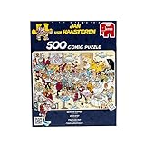 Jumbo Jan Van Haasteren Seafood Supper Jigsaw Puzzle (500 Piece)