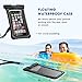 Mpow Waterproof Phone Pouch Floating, IPX8 Universal Waterproof Case Underwater Dry Bag Compatible for iPhone X/8/8plus/7/7plus/6s/6/6s Plus Galaxy s9/s8 Google Pixel HTC up to 6.0