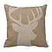 HIPPIH 18x18 Pillow Cover Set of 2, Velvet Throw Pillow Covers, Decorative Christmas Pillowcase with Hidden Zipper for Couch, Sofa, Bed, Cushion