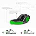 SLDHR LED Shoes Clip Lights USB charging for Night Running Gear, Color Changing RGB Strobe and Steady Color Flash Mode, Safety Clip Lights for Running, Jogging, Walking, Biking(One Pair)