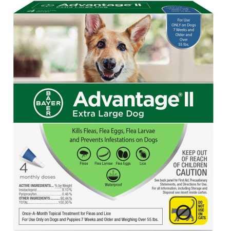 advantage monthly for dogs