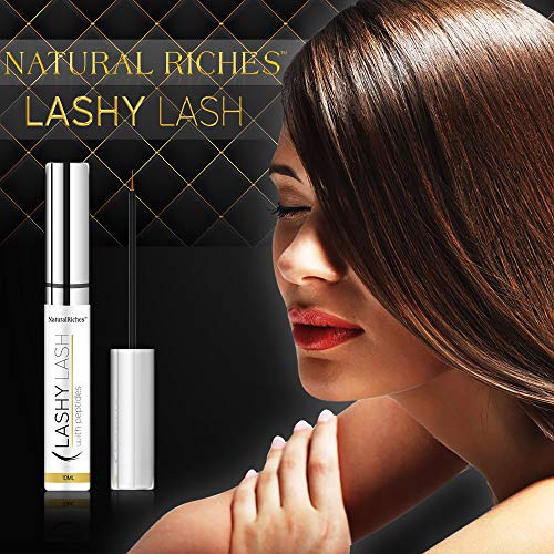 Eyelash growth serum peptide lash natural regrowth enhancing formula for hydrated longer fuller eyelash and thicker eyebrows with pentapeptide-17 Panthenol 10ml/0.33fl oz.