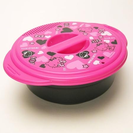 Amazon 即席ラーメンメーカー ピンク ハート ハローキティ キッチン用品 調理器具 食器 おもちゃ