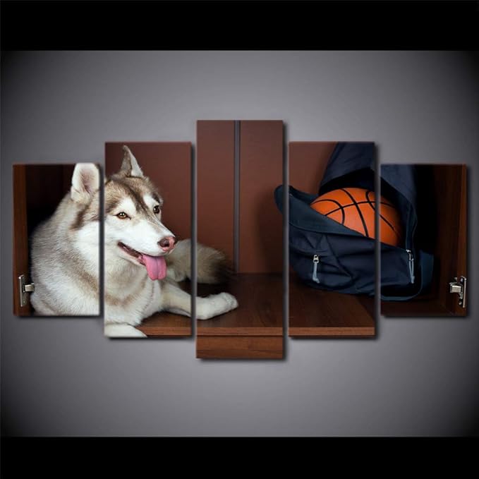 Moderno Lienzo Cuadros Decoración del Hogar Impreso Arte 5 Panel ...