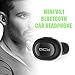 Mini Bluetooth Earbud,QCY Q26 Bluetooth Invisible Earpiece With Mic, Hands-free Stereo noise canceling for Apple iPhone 7, 7 Plus, 6 Plus, 5S, 4S, and Android Phones - Black（One Pcs） (Black)