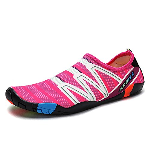 LOKOUO athletic-water-shoes Women's Men's Kid Summer Water Shoes Barefoot Shoe Quick Dry Aqua Socks Yoga