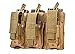 Condor Outdoor Triple Kangaroo Mag Pouch Tan