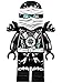 LEGO Ninjago Minifigure - Zane Deepstone Minifig with Armor (70737)