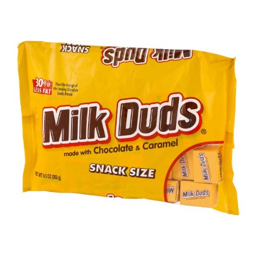 **Milk Duds Snack Size Chocolate & Caramel Candies 9.3 oz