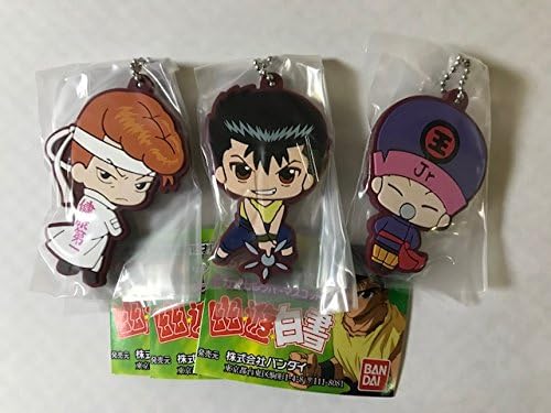 Amazon Co Jp 幽遊白書 ラバーマスコット 浦飯幽助 桑原和真 コエンマ ガチャガチャ ガチャポン ラバマス 幽白 アニメイト ホビー 通販