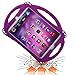 TopEsct Kids Case for iPad 6th/5th Generation, Silicone Shockproof Case for New iPad 2017/2018 9.7 inch with Tempered Glass Screen Protector and Strap, Cover for iPad Air & Air 2