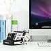 Docking Station,Tonyhoney 5 USB Multiport Charger Organizer for Iphone,Android Phone Fast Charger