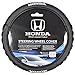 Honda 100% Odorless Car Steering Wheel Cover - Black, Standard (14.5 to 15.5 inch Wheel)