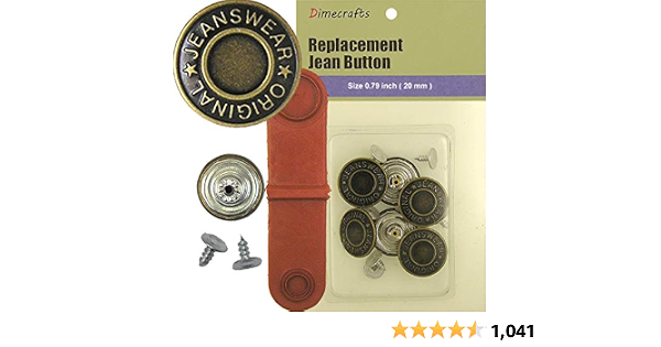 Replacement Jean Tack Buttons 