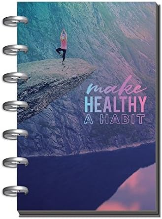 Create365 The Happy Planner Mini Fitness For You Health Food Tracker- 12 Month January-December 2018, Dated